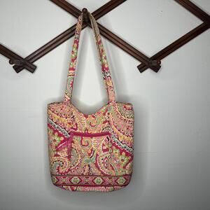 Vera Bradley Capri Melon Bucket Tote